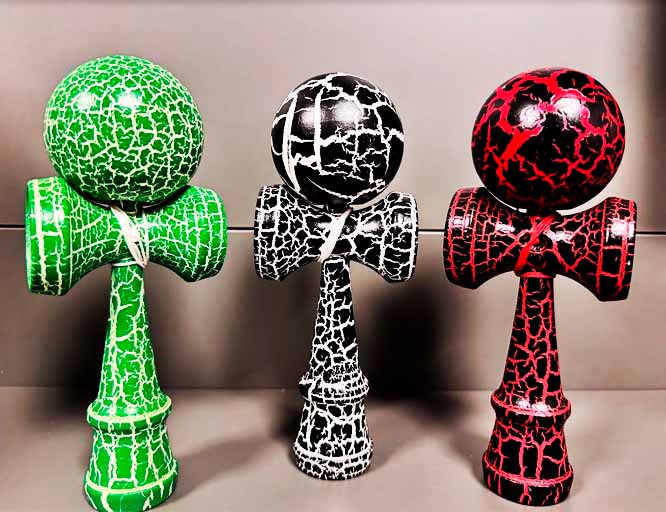 Kendama Crackle - Kendama profesională lemn
